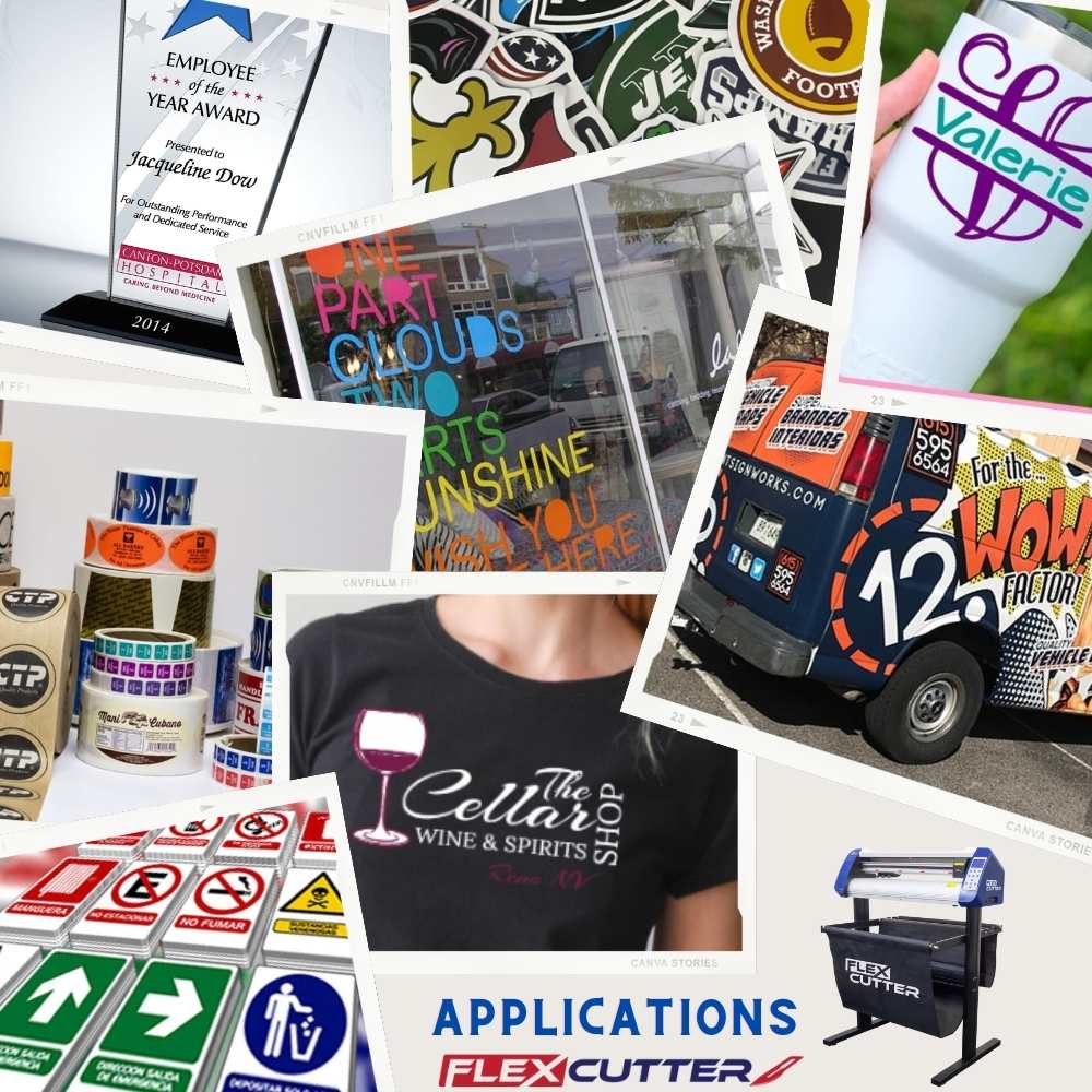 53" inches wide Vinyl Flex Cutter A53AS w/ Sensor Contour Cutting Device